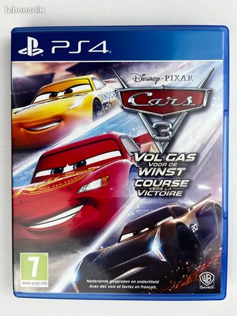 Jeux PS4 Cars 3 Course Vers La Victoire PEGI 7 État