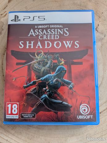 Jeux ps5 assassins creed shadows