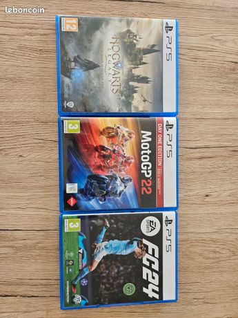 Jeux ps5 lot de 3