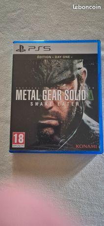 Jeux ps5 Métal gear Solid delta
