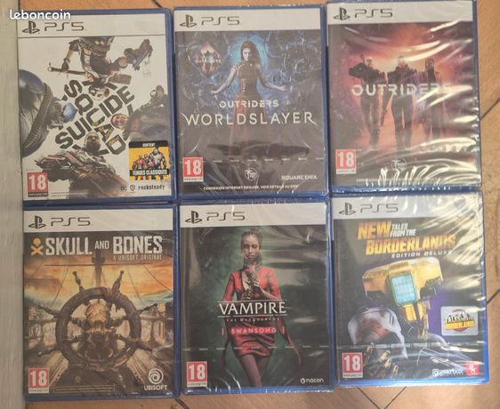 Jeux PS5. Neuf sous blister. Sony PlayStation 5 / PS5