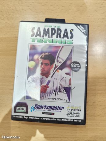 Jeux Sega Mega Drive Pete Sampras