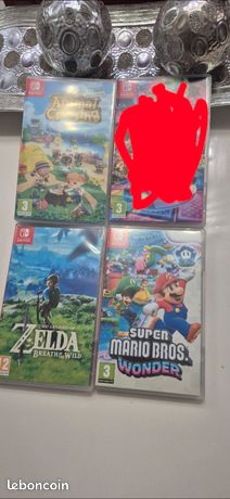 Jeux switch ×3