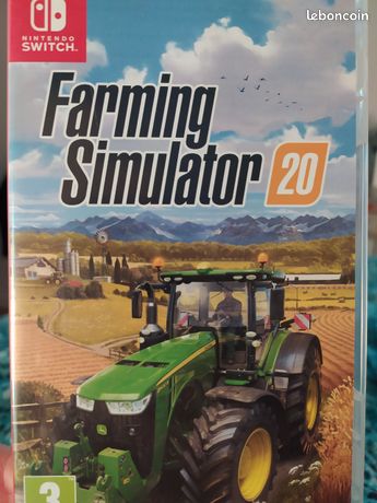 Jeux switch farming simulator/ animal crossing/ âge de glace