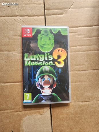 Jeux switch luigi mansion 3