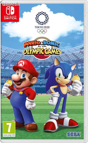 Jeux switch Mario et sonic jeux olympic