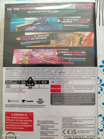 Jeux Switch Redout 2 deluxe édition