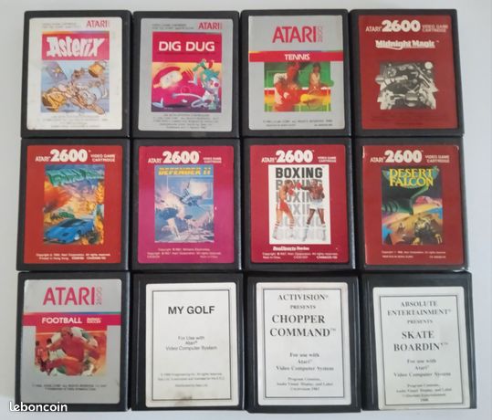 Jeux vidéos Atari 2600 bien lire l'annonce