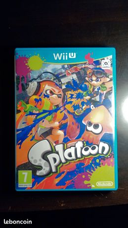 Jeux Wii u Splatoon en très bon état sans rayure remise uniquement en main propre sur Béziers et alentours