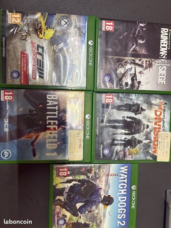 Jeux Xbox seul ou lot