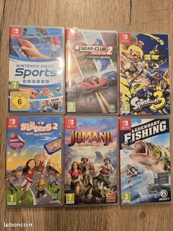 Jeux de Switch