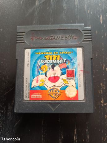 Jeux GameBoy titi et grominet