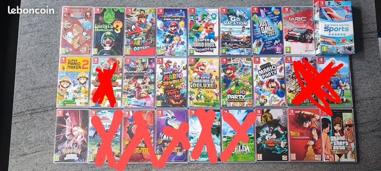 Jeux Nintendo Switch