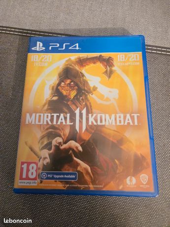 Jeux ps4 mortal kombat