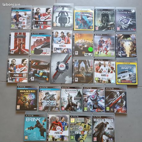 Jeux sony ps3