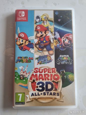 Jeux super mario 3d all star switch