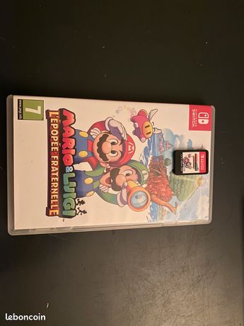 Jeux switch Mario luigi l'épopée fraternelle