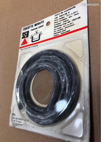 Joint de couvercle cocotte minute Seb pour taille 10l à 22l