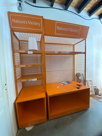 Jolies gondoles oranges Excelent état