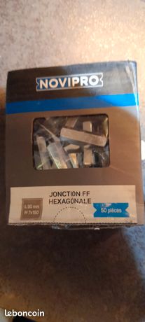 Jonction femelle/femelle hexagonale l30 mm Novipro