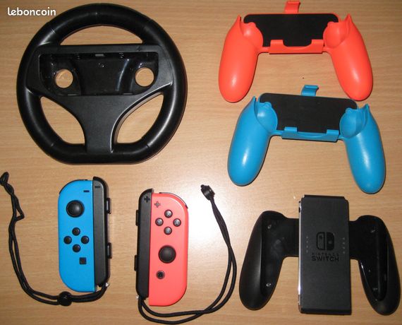 Joy con Switch accessoires à l'unité ou en lot