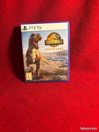 Jurassic World Evolution 2 PS5 Comme neuf Disque jamais utilisé