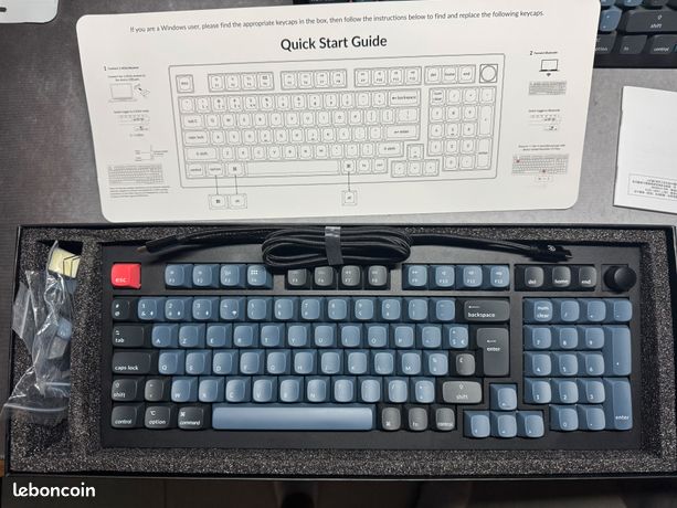 Keychron V5 max ISO FR Gateron Jupiter Banana