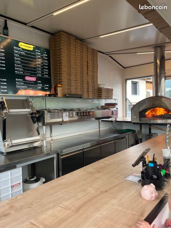 Kiosque pizzas camion