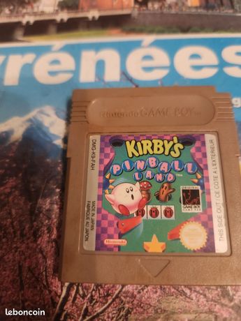 Kirby pinball game boy cartouche