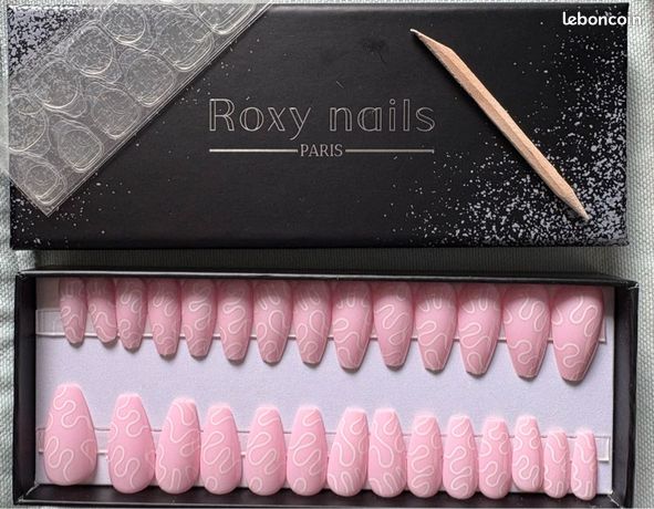 Kit 28 faux ongles