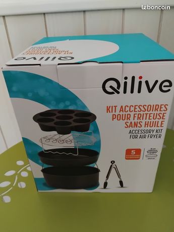 Kit accessoires pour friteuse sans huile Air Fryer QIVILE neuf