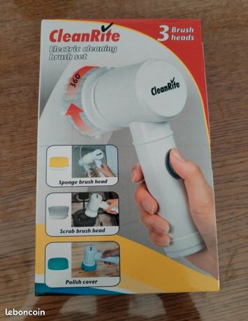 Kit appareil brosse de nettoyage avec embouts Cleanrite neuf