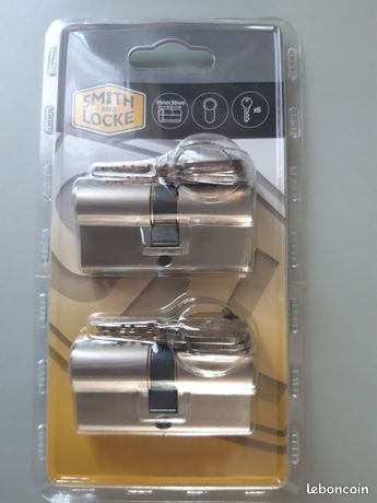 Kit de 2 Cylindres de serrures " Smith and Locke "