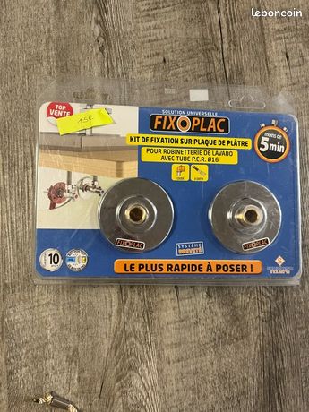 Kit de fixation sur plaque de plâtre FIXOPLAC