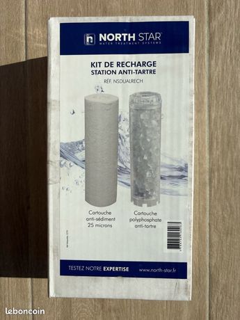 Kit de recharge station anti-tartre NSDUALRECH - North Star