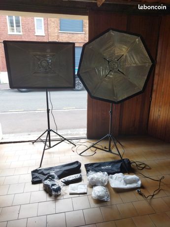 Kit flash photo studio godox
