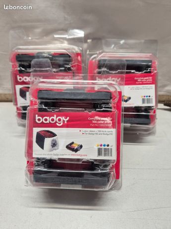Kit imprimante Badgy couleurs