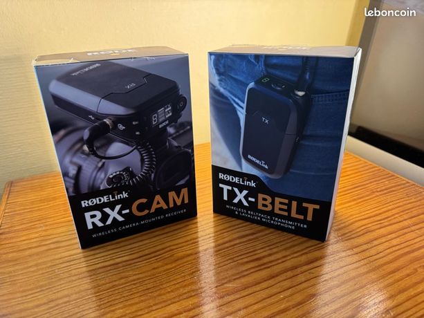 Kit Micro cravate sans fil RØDELink RX-CAM + TX-BELT