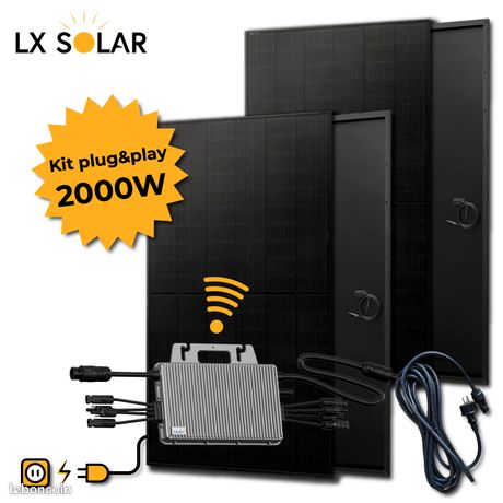Kit panneaux solaires plug & play 2000W en 3 à 5 jours ouvrés