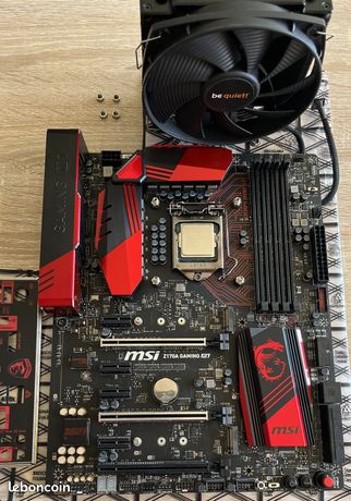 Kit PC Intel I7 6700K + MSI Z170A Gaming M7 + be quiet Dark Rock