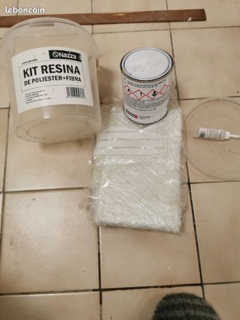 Kit resine fibre verrepolyester