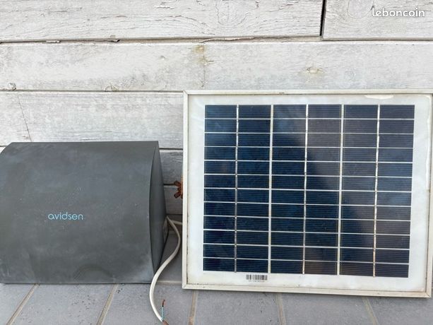 Kit solaire portail Avidsen 12Volts