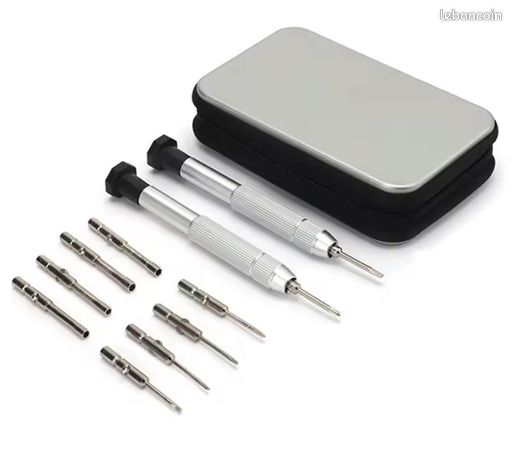 Kit Tournevis Pro 10 en 2 – Réparation Lunettes & Téléphones