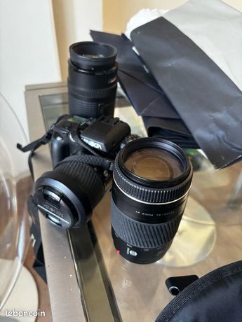 Kit Appareil Photo Reflex Minolta + 4 Objectifs
