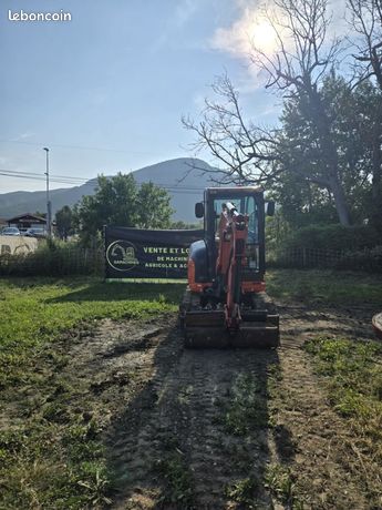 Kubota U27-4 de 2018 attache rapide + 3 godets