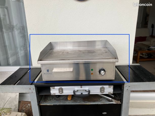 La plancha électrique en acier inoxydable