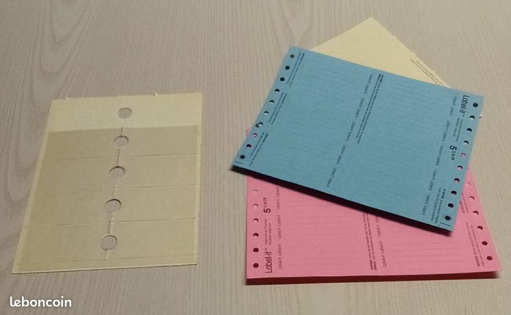 LABEL IT Petite Étiquettes Amovibles pour Boites d'archive Classeurs Tiroirs et autres Elles sont toutes