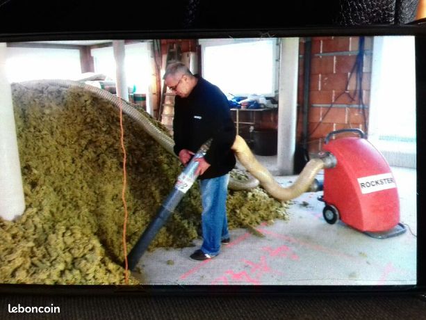 Laine de roche en sac à SOUFFLER