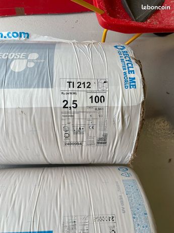 Laine de verre 100 mm