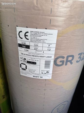 Laine de verre 140 mm